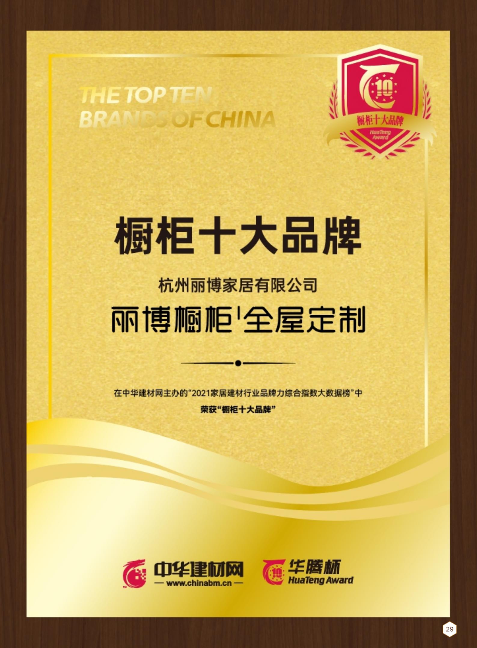  櫥櫃十大(da)品(pin)牌